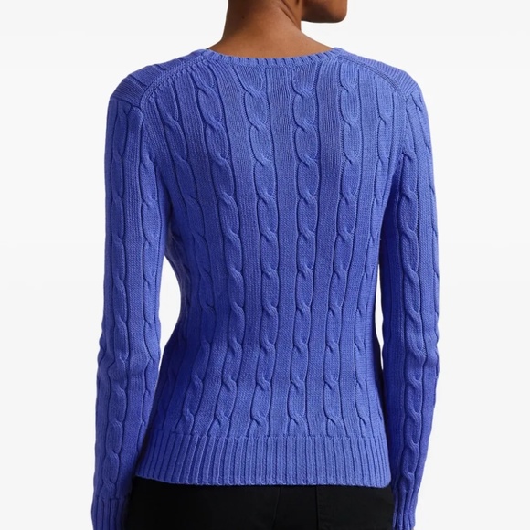 Polo Ralph Lauren Julianna Cable-Knit Cotton Sweater - Picture 4 of 4